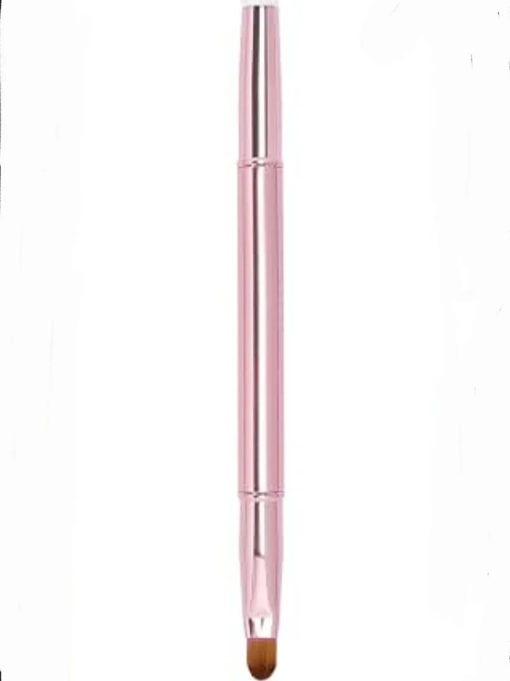 Pink Retractable Dual Sided Lip Brush- Pointed & Rounded Tips BNIB